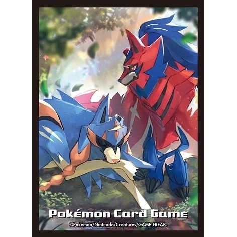 Image for Pokemon TCG: Pokemon Center Japan Exclusive Card Sleeves - Zacian and Zamazenta (64-Pack) - Card Sleeves