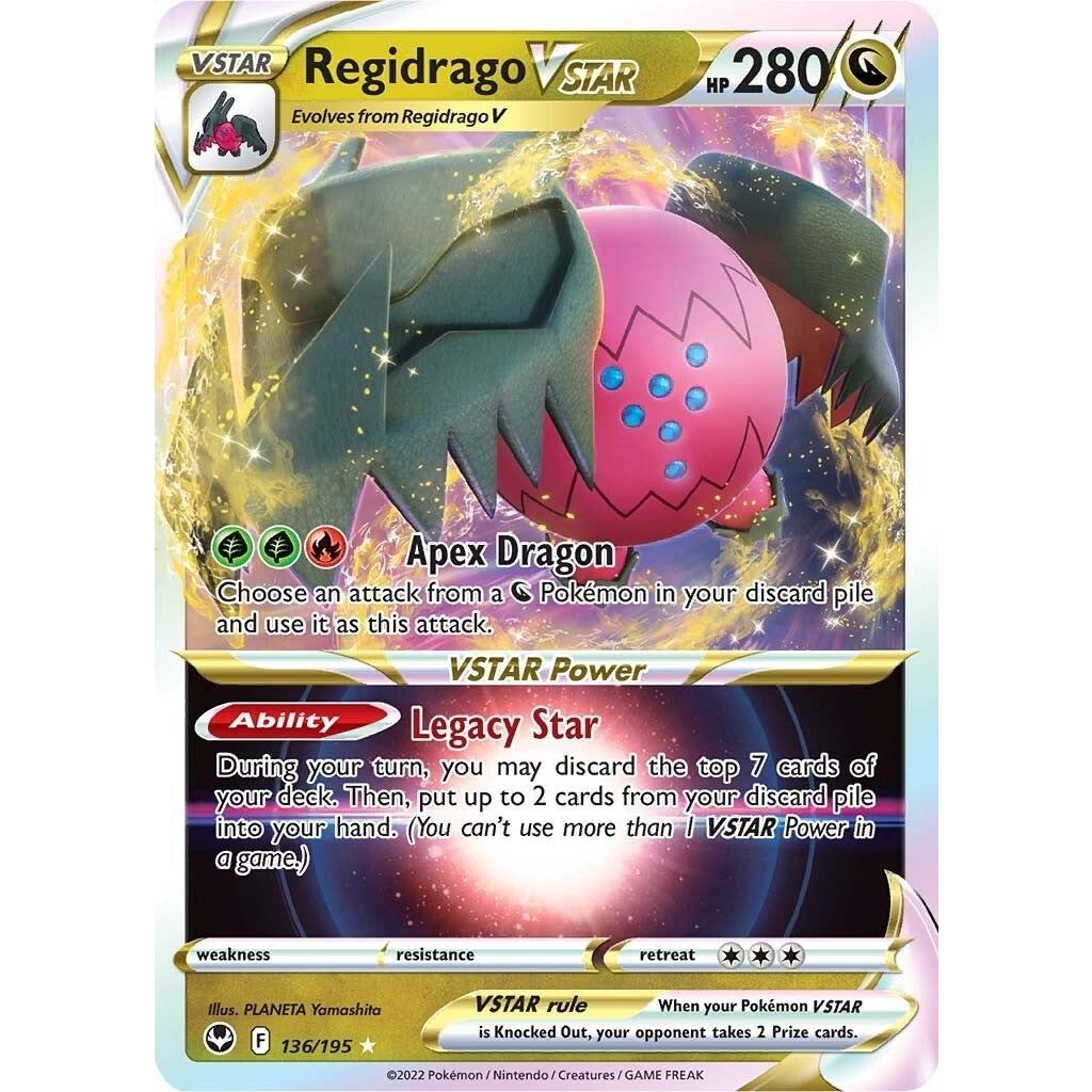 Image for Regidrago VSTAR (136/195) (SWSH12) - Pokemon