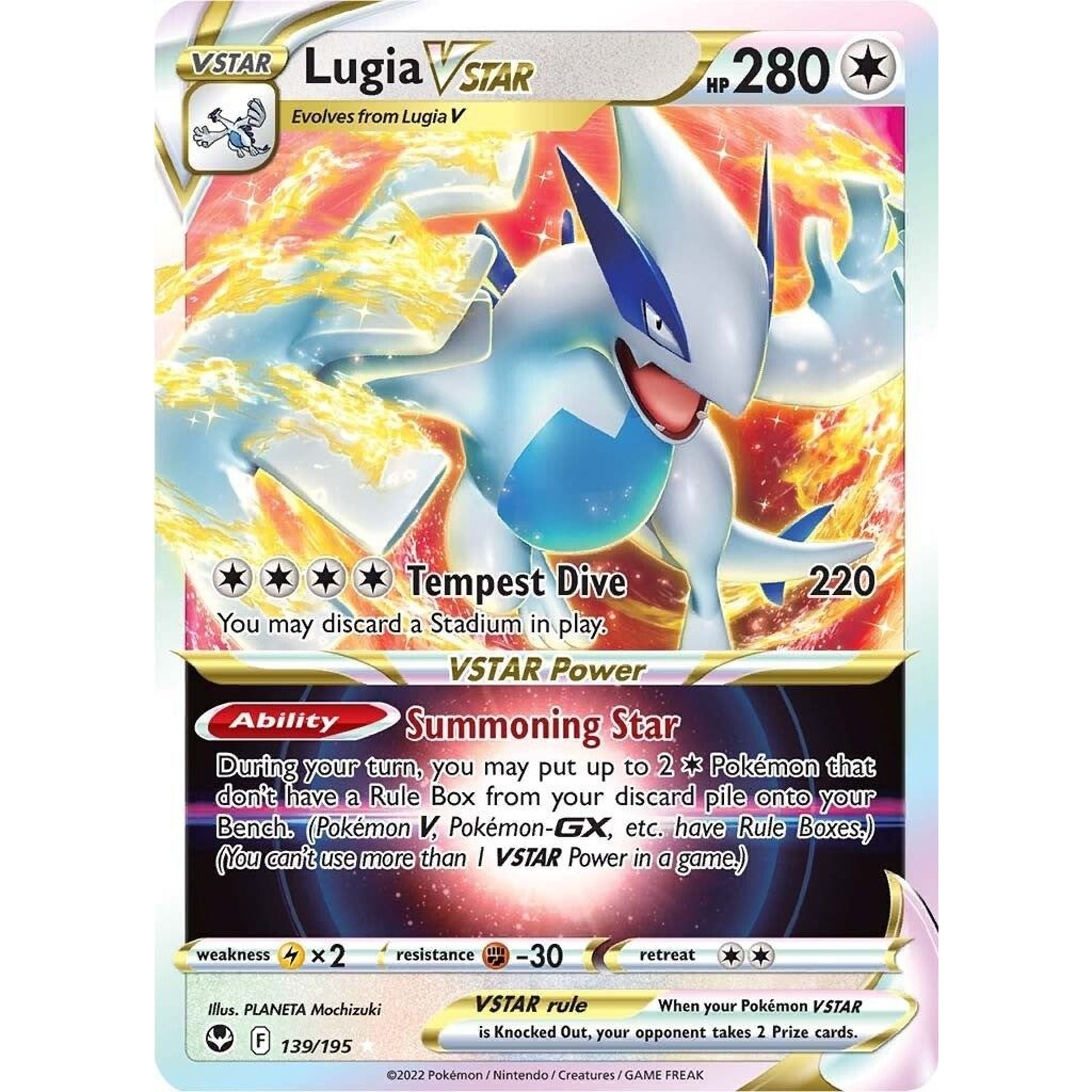 Image for Lugia VSTAR (139/195) (SWSH12) - Pokemon