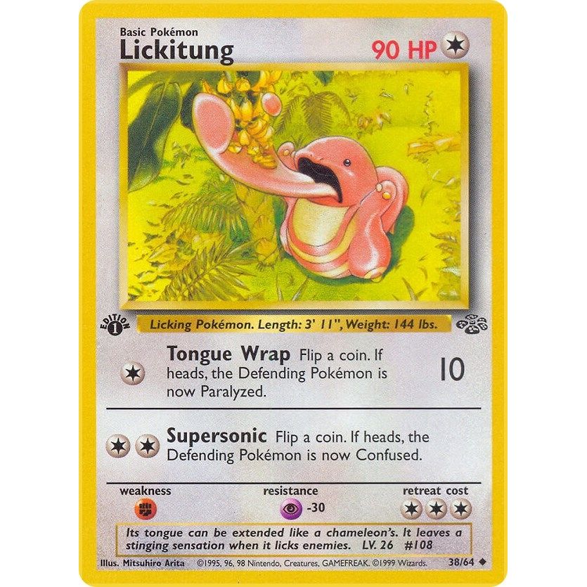 Image for Lickitung (38/64) (JU) - Pokemon