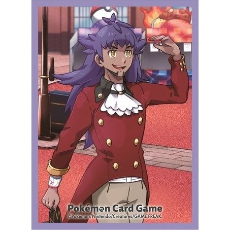 Image for Pokemon TCG: Pokemon Center Japan Exclusive Card Sleeves - Trainer Offshot! Leon (64-Pack) - Card Sleeves