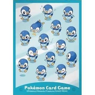 Image for Pokemon TCG: Pokemon Center Japan Exclusive Card Sleeves - Piplup (64-Pack) - Card Sleeves