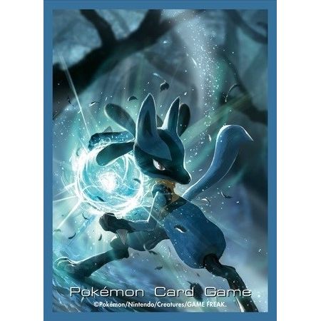Image for Pokemon TCG: Pokemon Center Japan Exclusive Card Sleeves - Lucario (64-Pack) - Card Sleeves