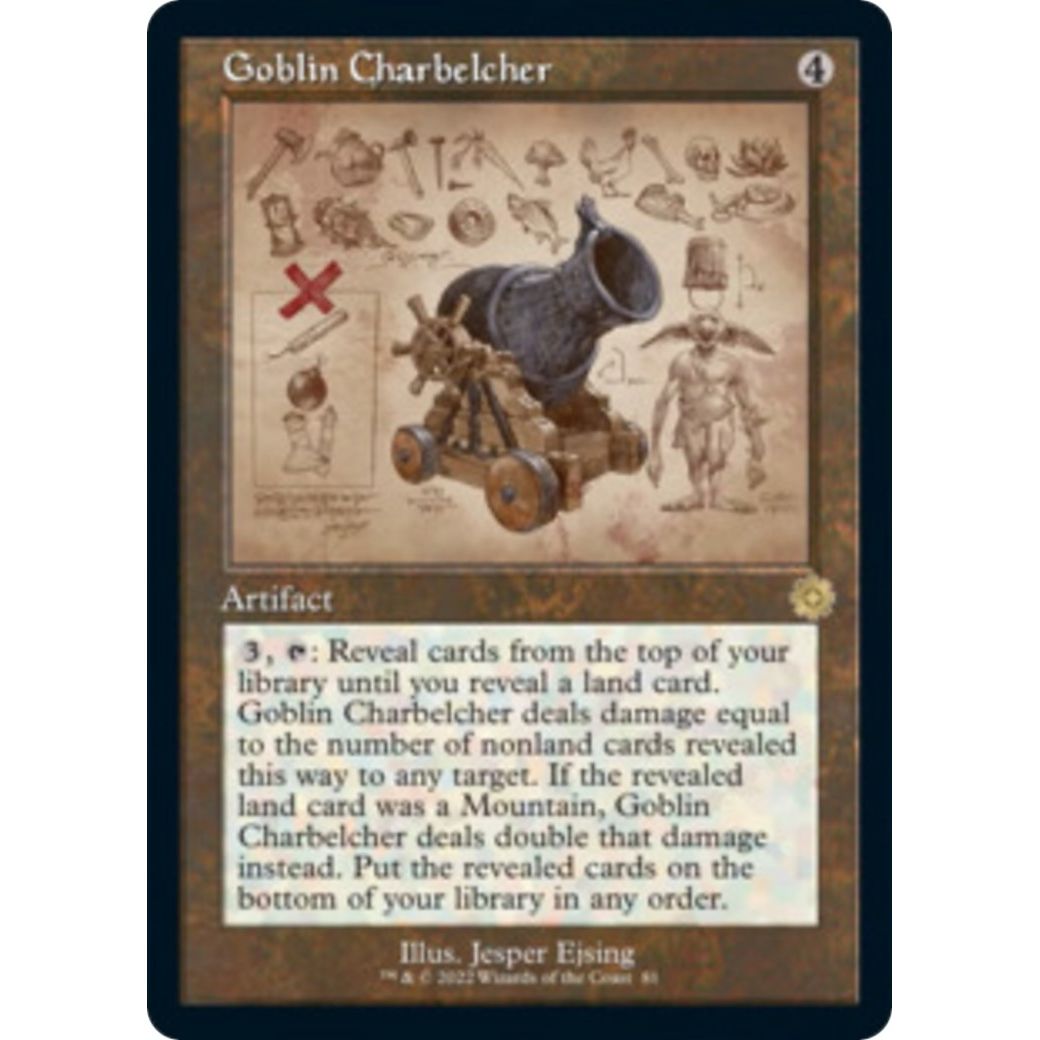 Image for Goblin Charbelcher (Schematic) (81) (BRR) - Magic: The Gathering