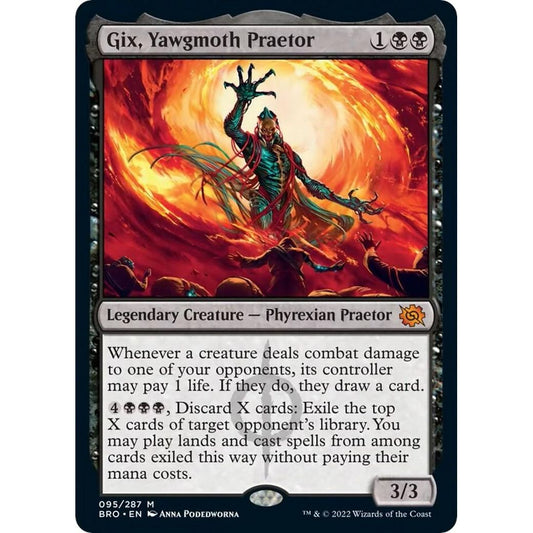 Image for Gix, Yawgmoth Praetor (95) (BRO) - Magic: The Gathering