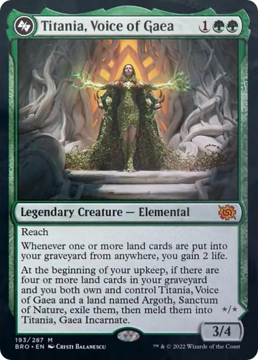 Titania, Voice of Gaea (193) (BRO)