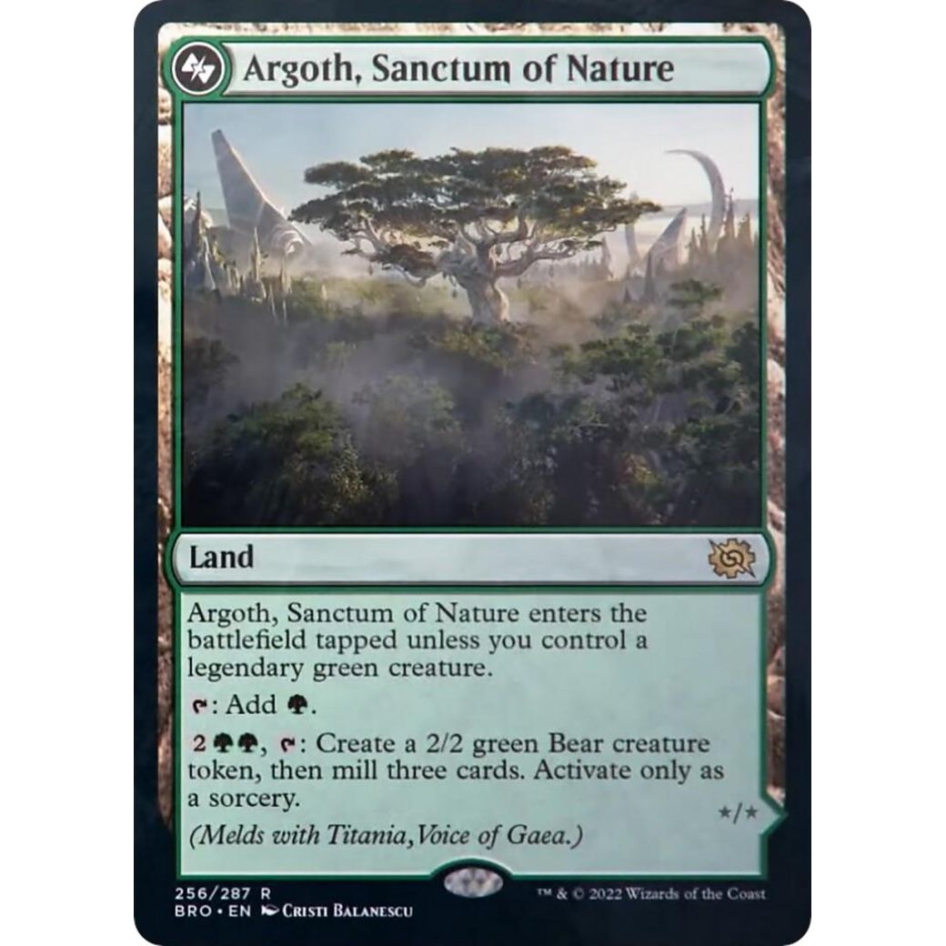 Image for Argoth, Sanctum of Nature (256) (BRO) - Magic: The Gathering