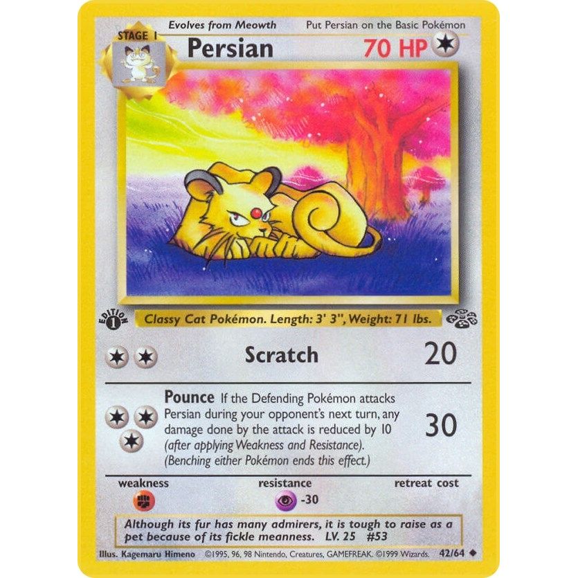 Image for Persian (42/64) (JU) - Pokemon