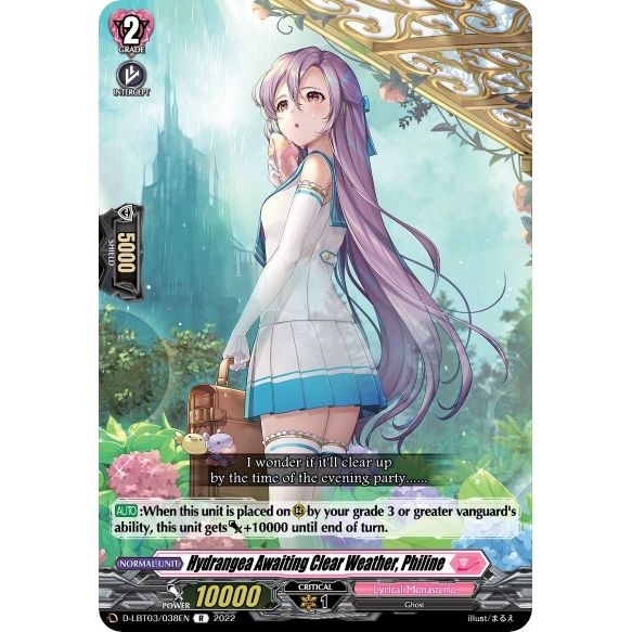 Image for Hydrangea Awaiting Clear Weather, Philine (D-LBT03/038EN) (D-LBT03) - Cardfight Vanguard