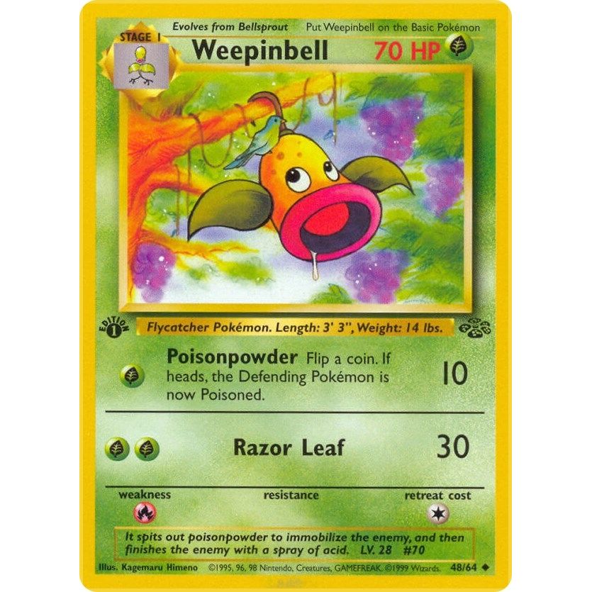 Image for Weepinbell (48/64) (JU) - Pokemon
