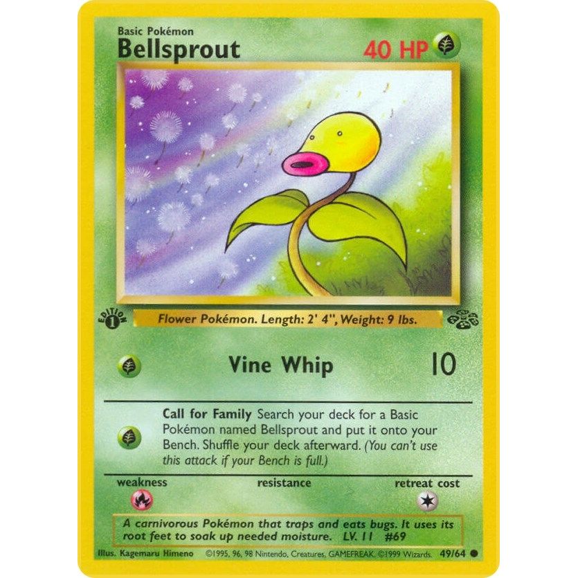 Image for Bellsprout (49/64) (JU) - Pokemon