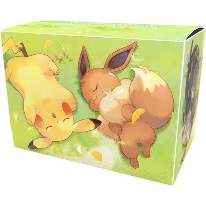 Image for Pokemon Center Japan Exclusive: Pikachu & Eevee “Thank you everyone” Deck Box - Deck Boxes
