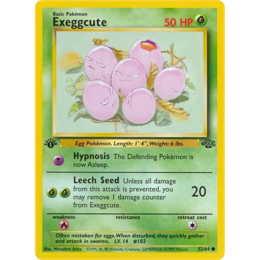 Image for Exeggcute (52/64) (JU) - Pokemon