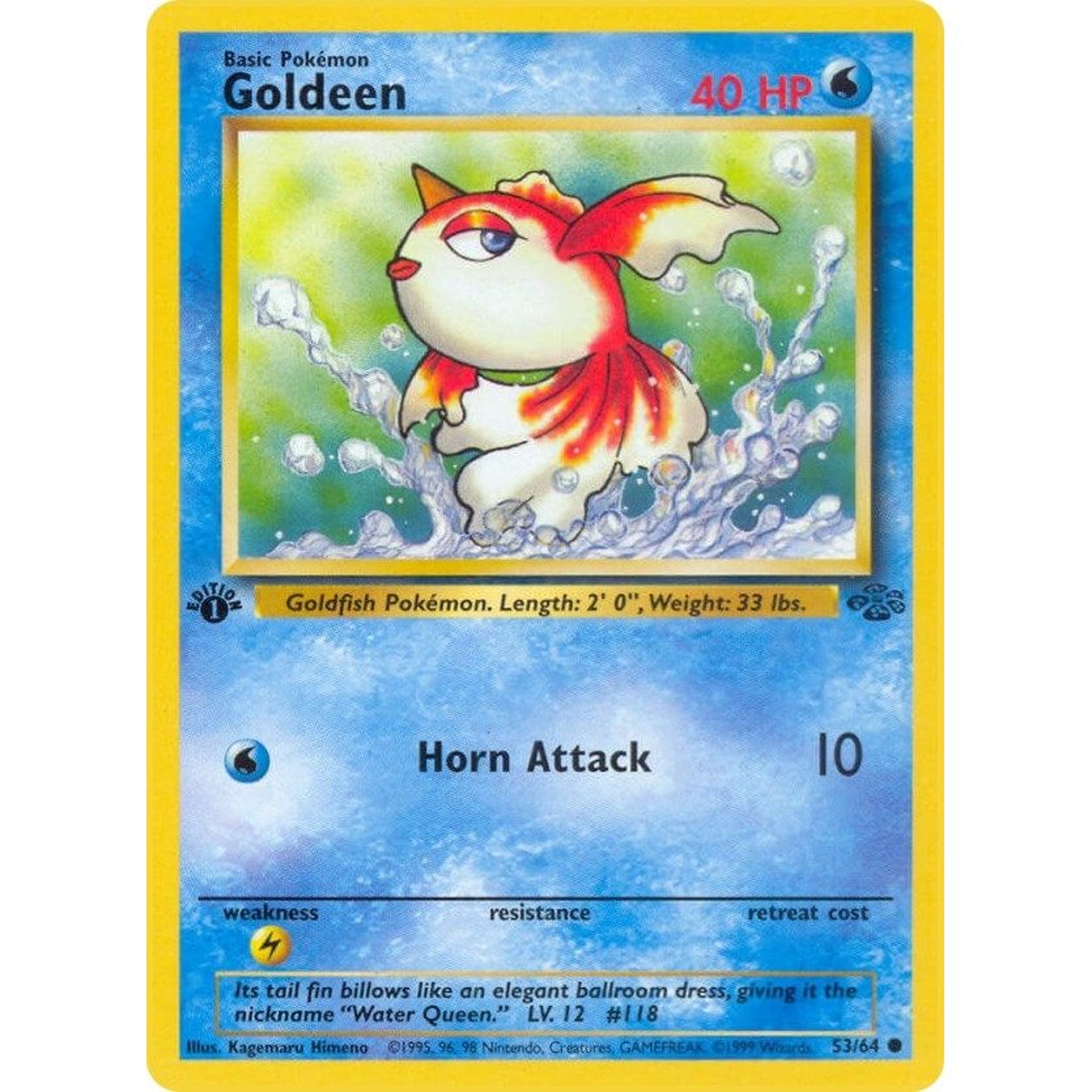Image for Goldeen (53/64) (JU) - Pokemon