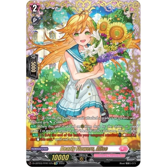 Image for Dearly Flowers, Alise (FFR) (D-LBT03/FFR11EN) (D-LBT03) - Cardfight Vanguard