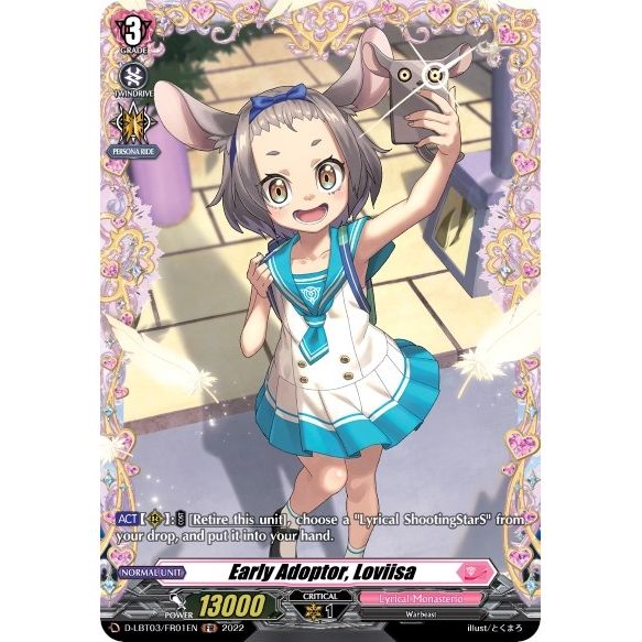 Image for Early Adoptor, Loviisa (FR) (D-LBT03/FR01EN) (D-LBT03) - Cardfight Vanguard
