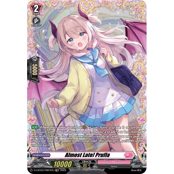 Image for Almost Late! Prufla (FR) (D-LBT03/FR07EN) (D-LBT03) - Cardfight Vanguard