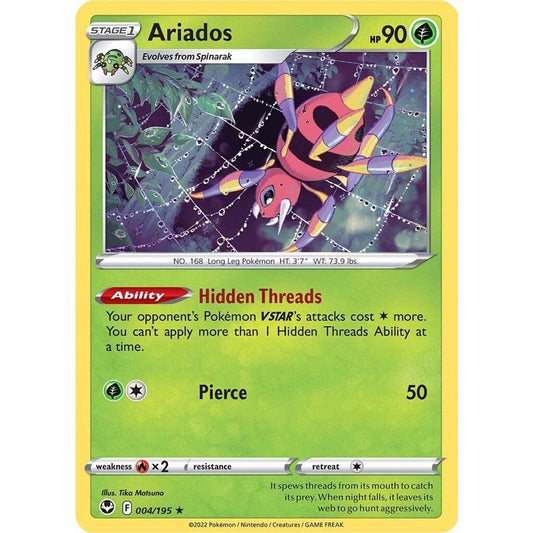 Image for Ariados (004/195) (SWSH12) - Pokemon