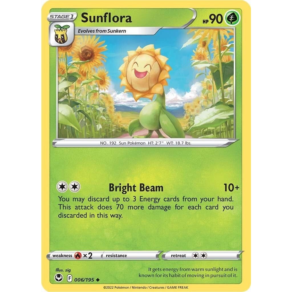 Image for Sunflora (006/195) (SWSH12) - Pokemon