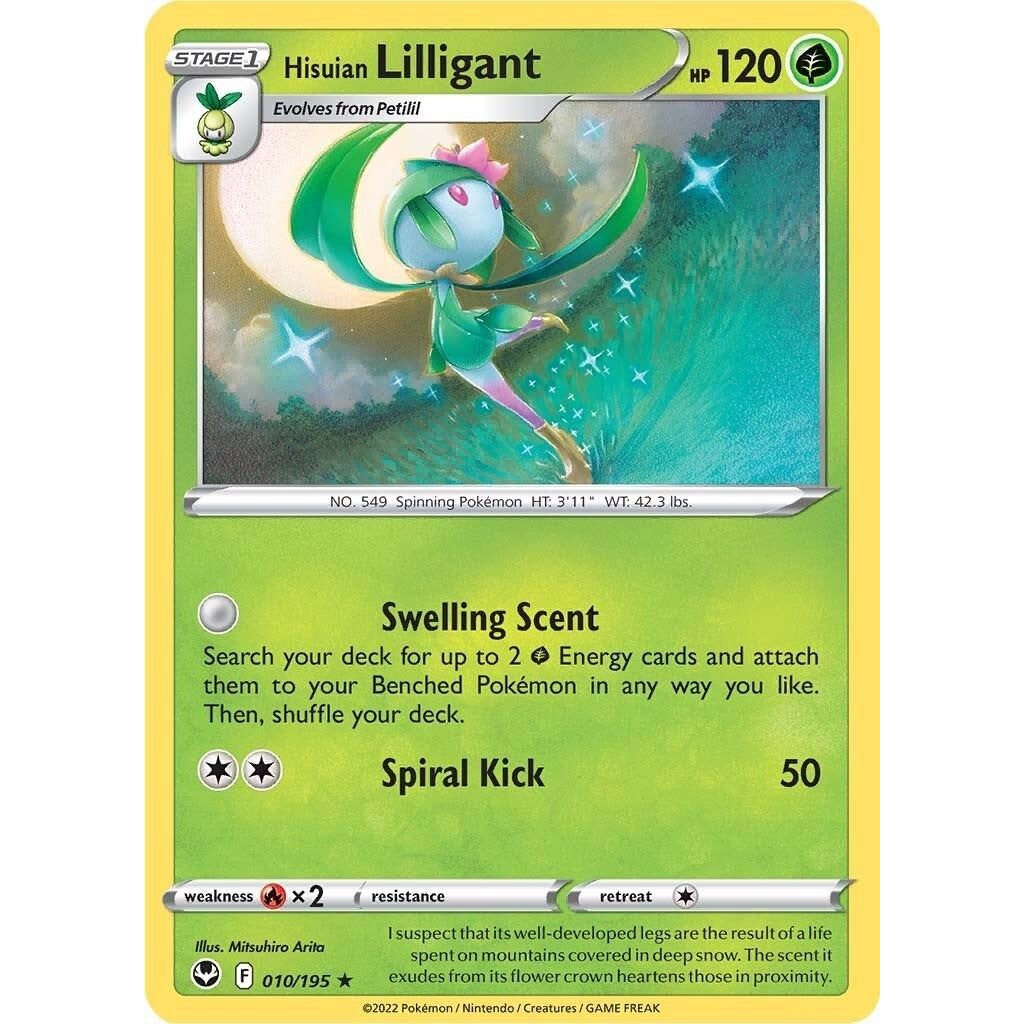 Image for Hisuian Lilligant (010/195) (SWSH12) - Pokemon