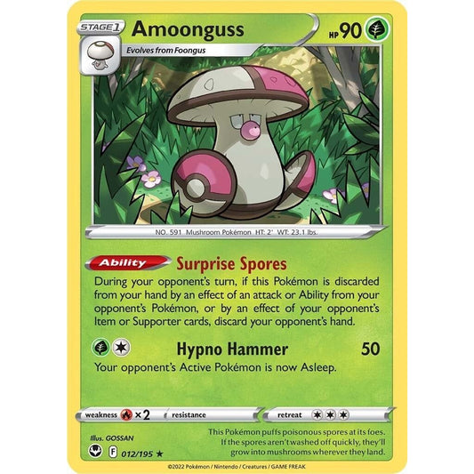Image for Amoonguss (012/195) (SWSH12) - Pokemon