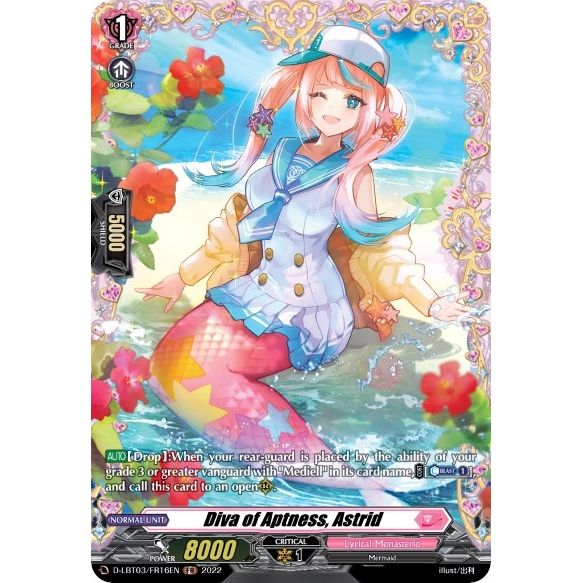 Image for Diva of Aptness, Astrid (FR) (D-LBT03/FR16EN) (D-LBT03) - Cardfight Vanguard