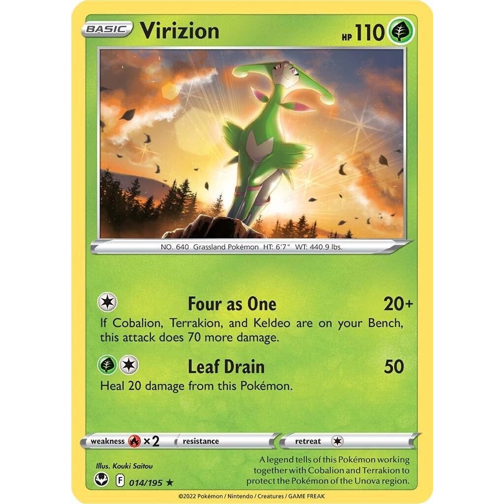 Image for Virizion (014/195) (SWSH12) - Pokemon
