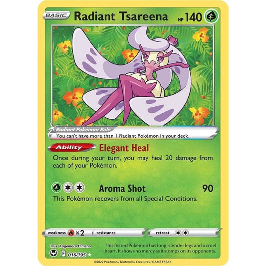 Image for Radiant Tsareena (016/195) (SWSH12) - Pokemon