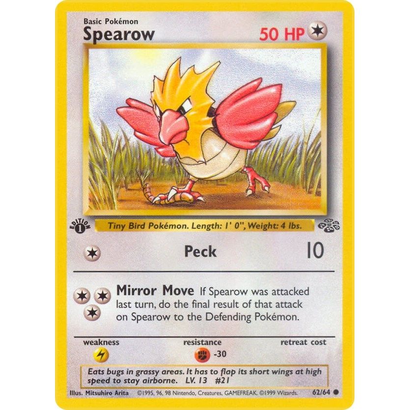 Image for Spearow (62/64) (JU) - Pokemon