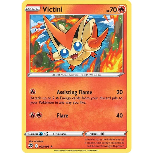 Image for Victini (023/195) (SWSH12) - Pokemon