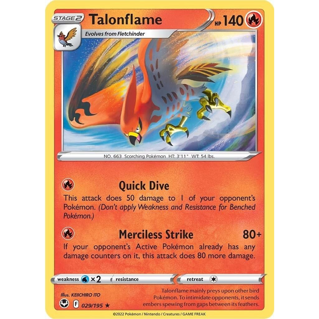 Image for Talonflame (029/195) (SWSH12) - Pokemon
