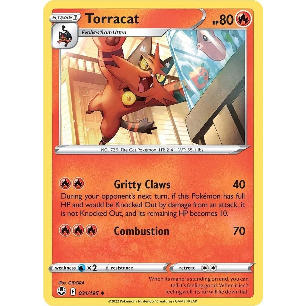 Image for Torracat (031/195) (SWSH12) - Pokemon