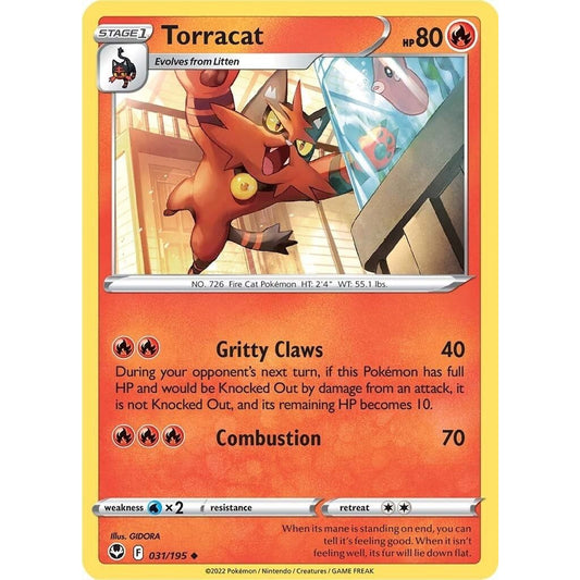 Image for Torracat (031/195) (SWSH12) - Pokemon
