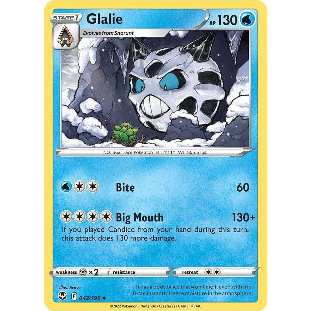 Image for Glalie (042/195) (SWSH12) - Pokemon
