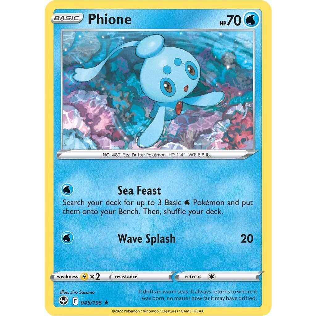 Image for Phione (045/195) (SWSH12) - Pokemon