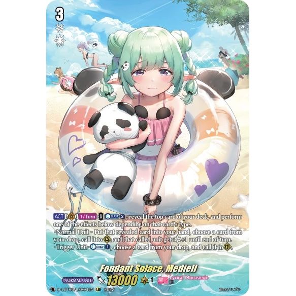 Image for Fondant Solace, Mediell (LSR) (D-LBT03/LSR04EN) (D-LBT03) - Cardfight Vanguard