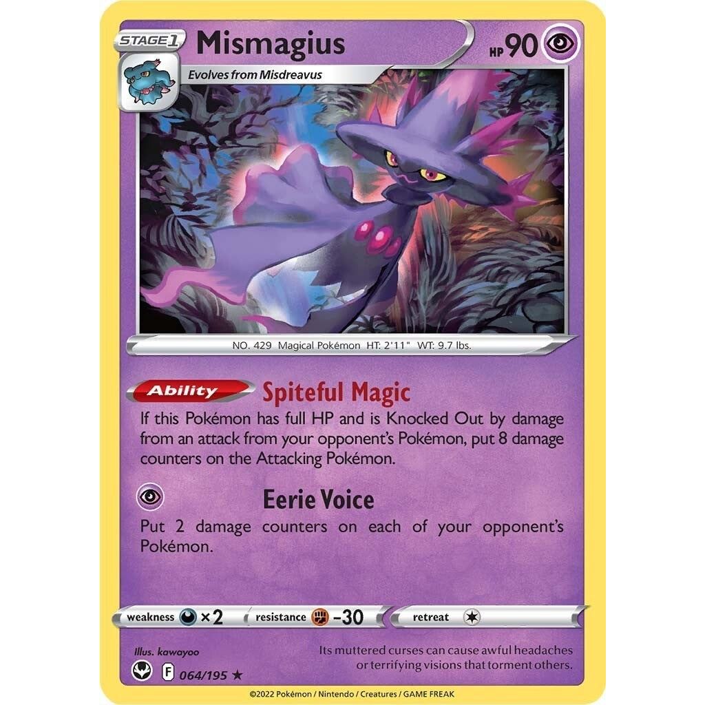 Image for Mismagius (064/195) (SWSH12) - Pokemon