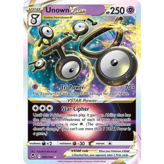 Image for Unown VSTAR (066/195) (SWSH12) - Pokemon