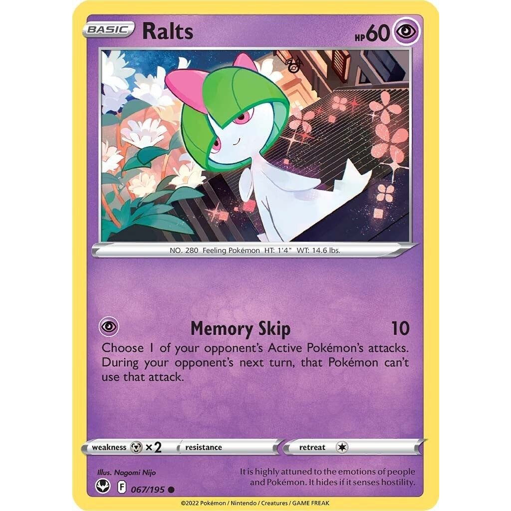 Image for Ralts (067/195) (SWSH12) - Pokemon