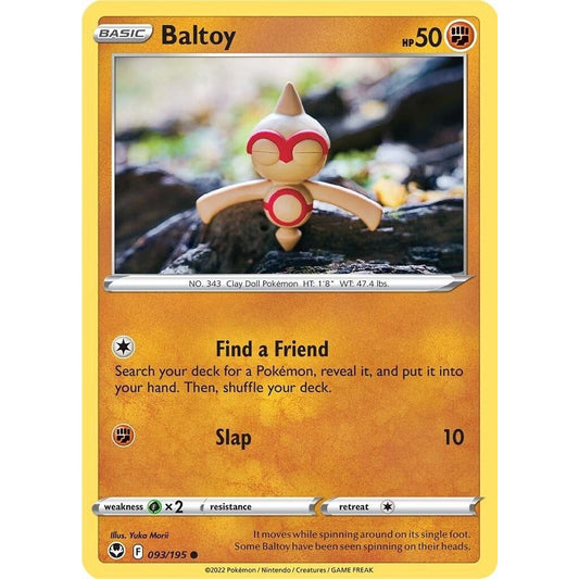 Image for Baltoy (093/195) (SWSH12) - Pokemon