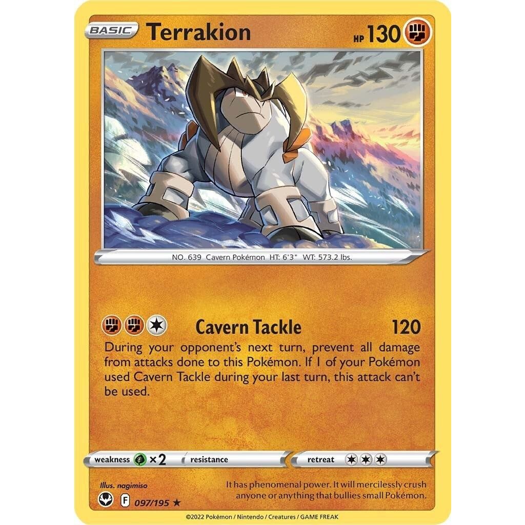 Image for Terrakion (097/195) (SWSH12) - Pokemon