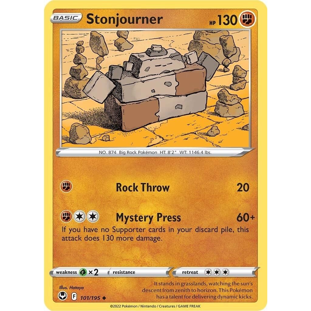 Image for Stonjourner (101/195) (SWSH12) - Pokemon