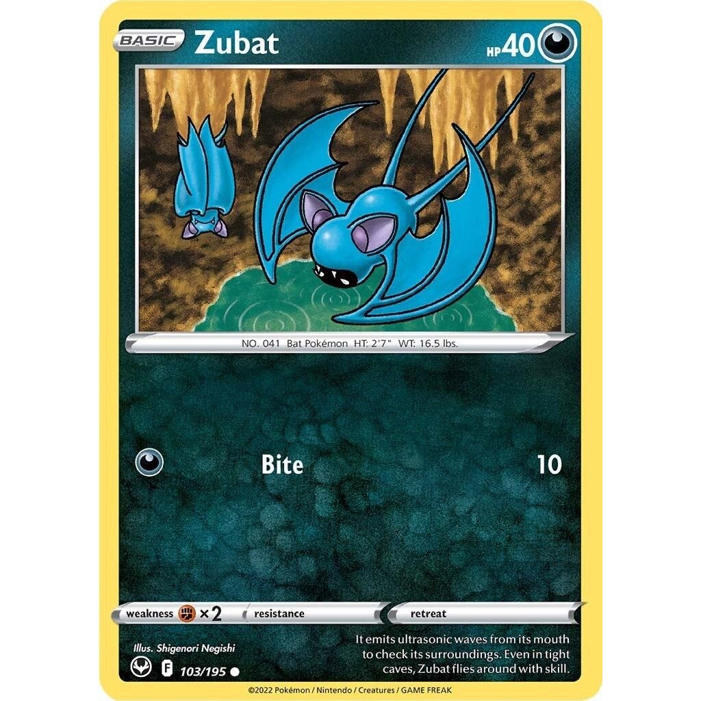 Image for Zubat (103/195) (SWSH12) - Pokemon