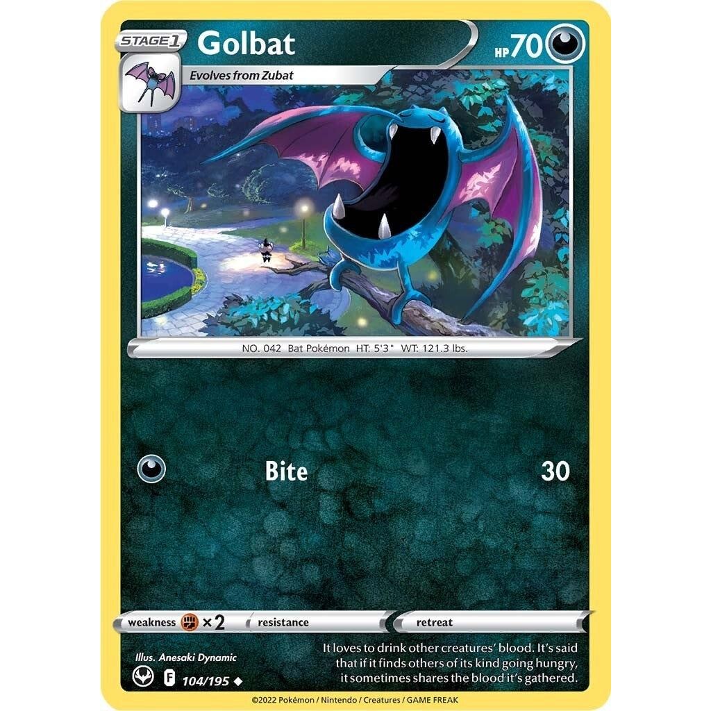 Image for Golbat (104/195) (SWSH12) - Pokemon