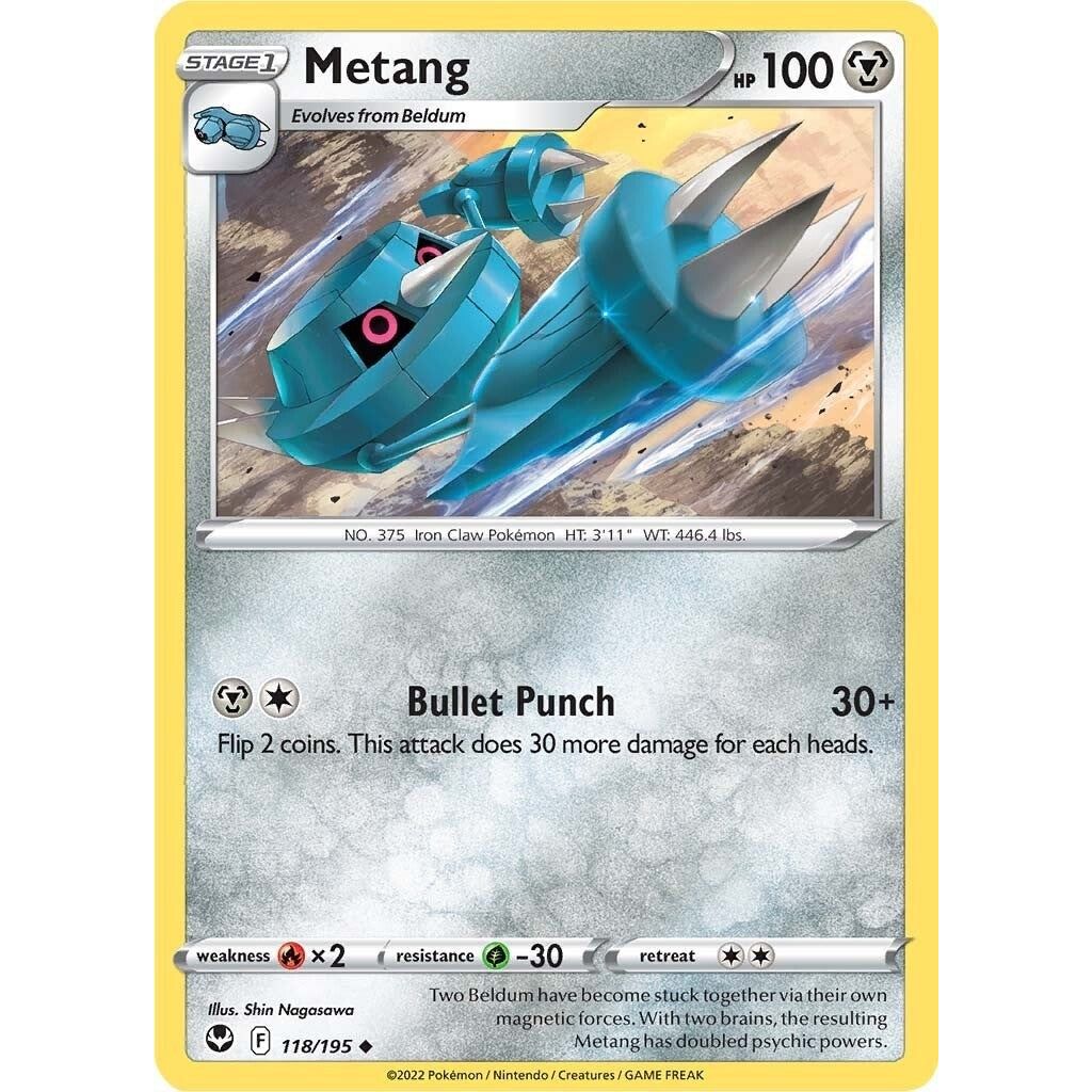 Image for Metang (118/195) (SWSH12) - Pokemon