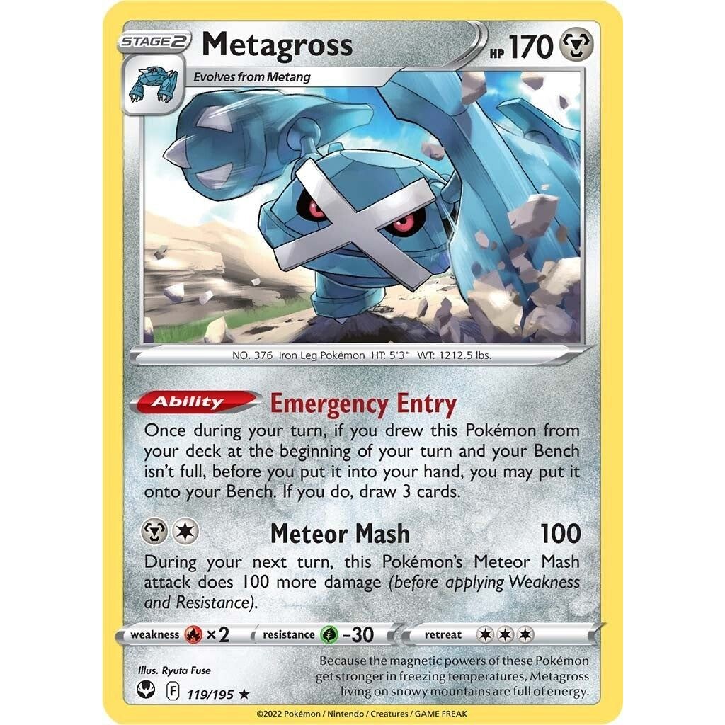 Image for Metagross (119/195) (SWSH12) - Pokemon