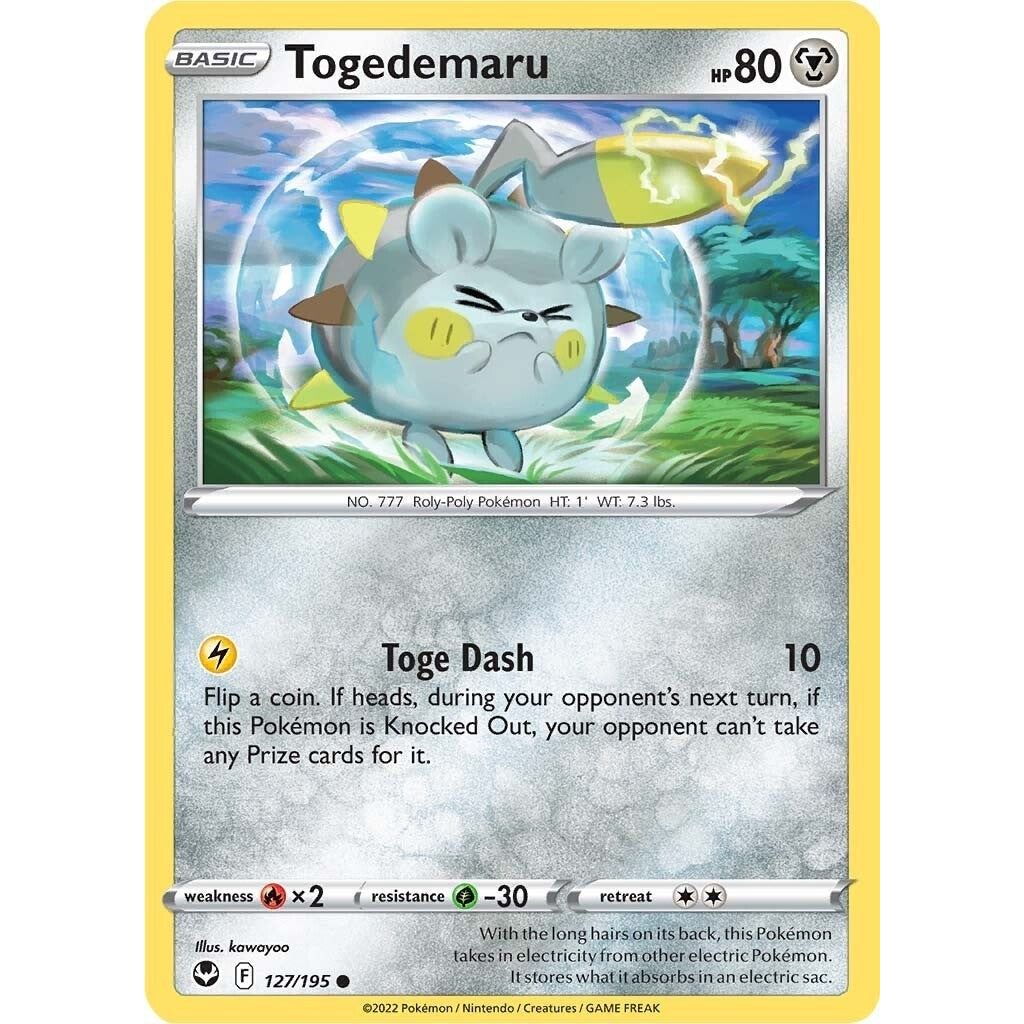Image for Togedemaru (127/195) (SWSH12) - Pokemon