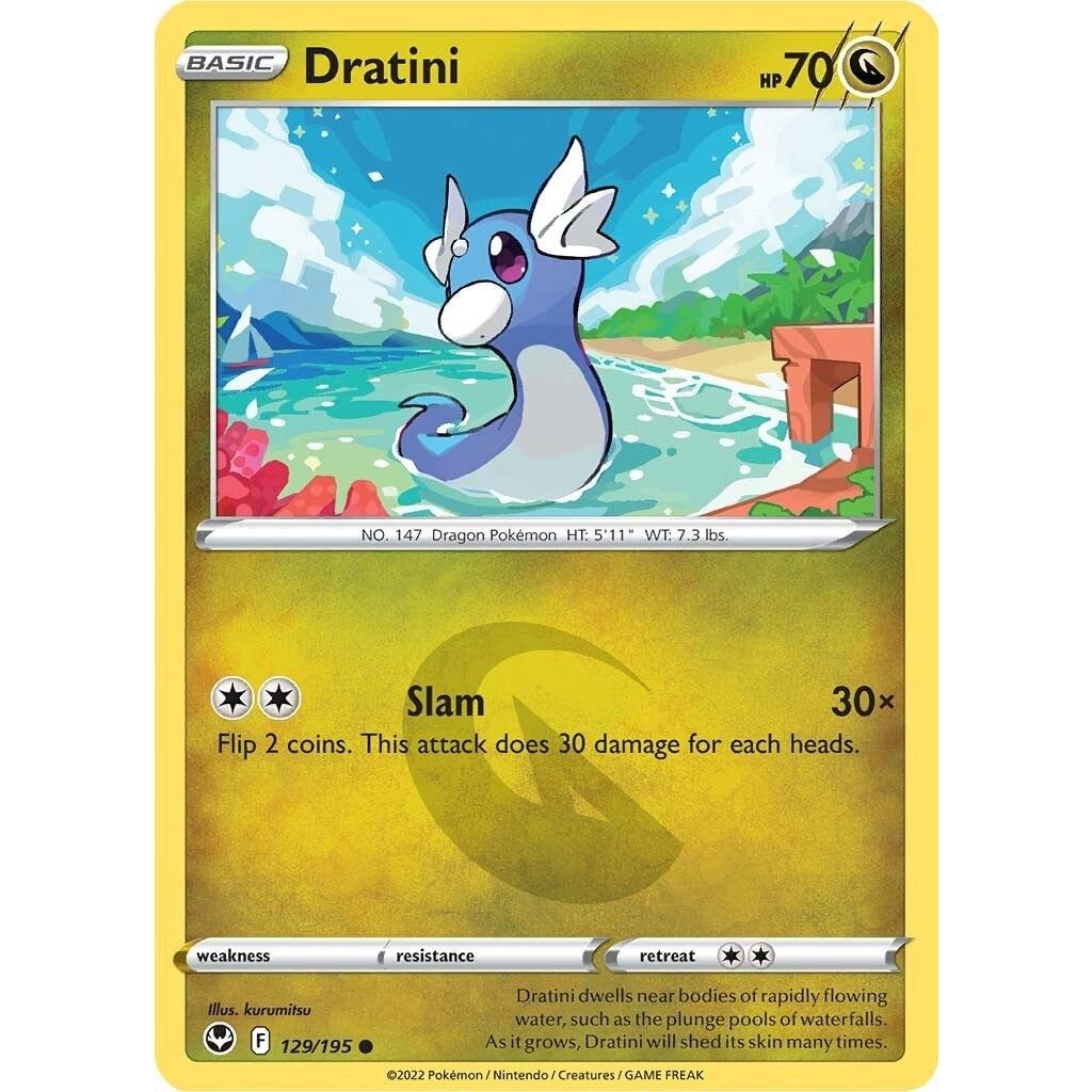 Image for Dratini (129/195) (SWSH12) - Pokemon