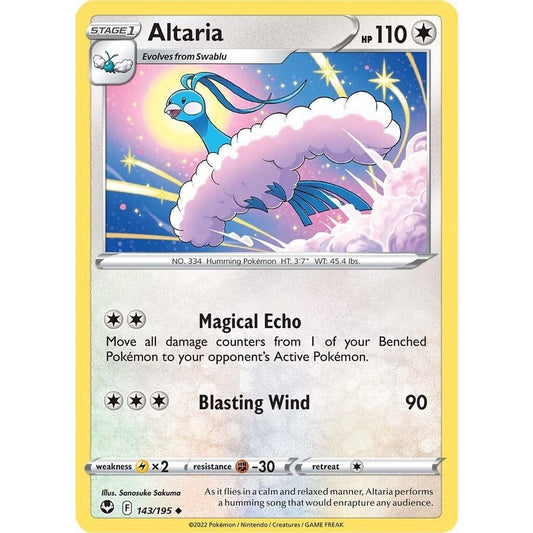 Image for Altaria (143/195) (SWSH12) - Pokemon