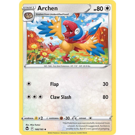 Image for Archen (146/195) (SWSH12) - Pokemon